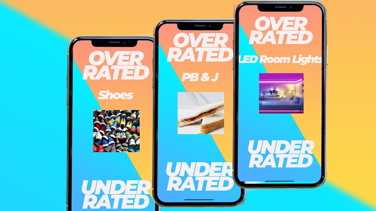 Overrated or Underrated Instagram Stories image number null